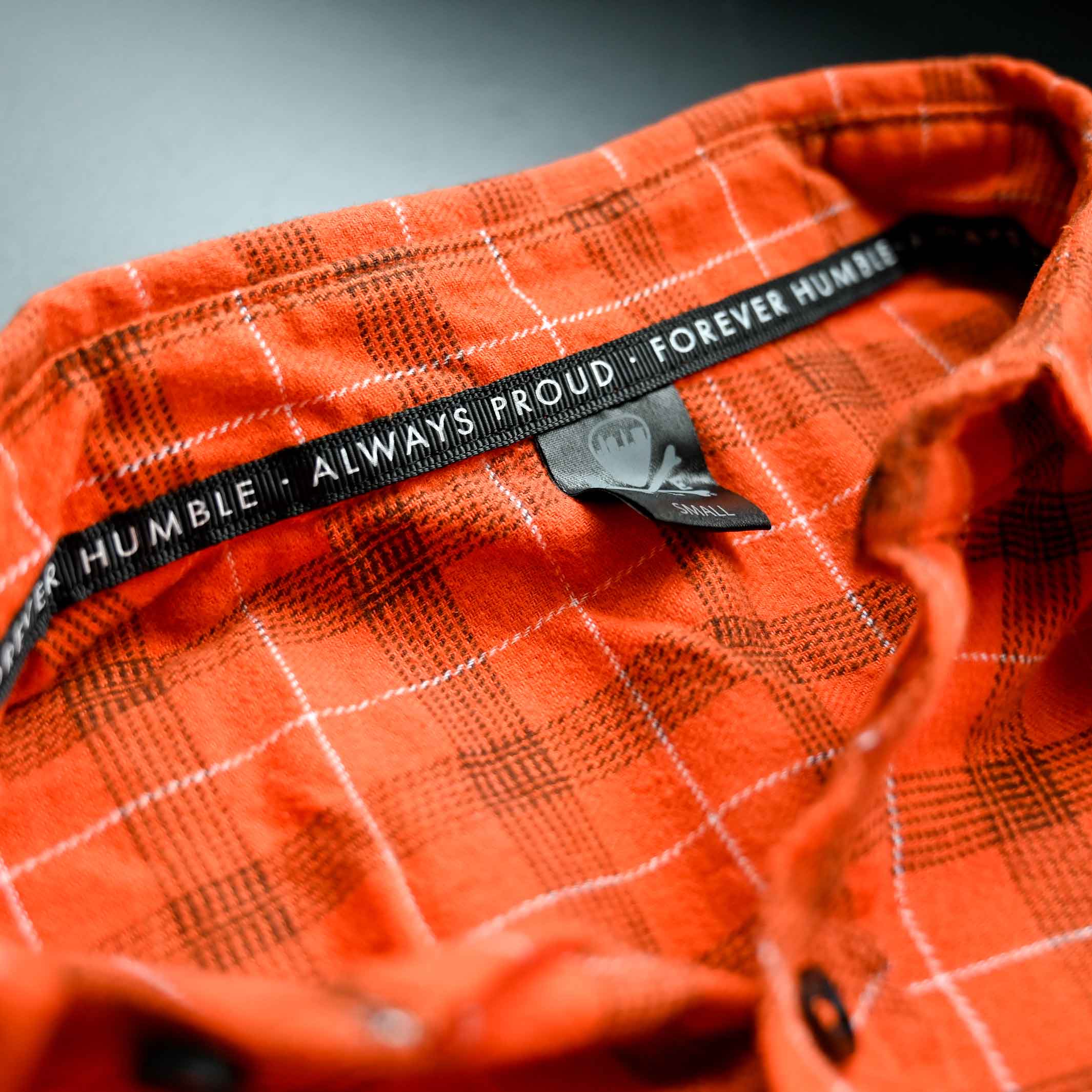 Cleveland Clothing Official Flannel - Brown/Orange - Image 3