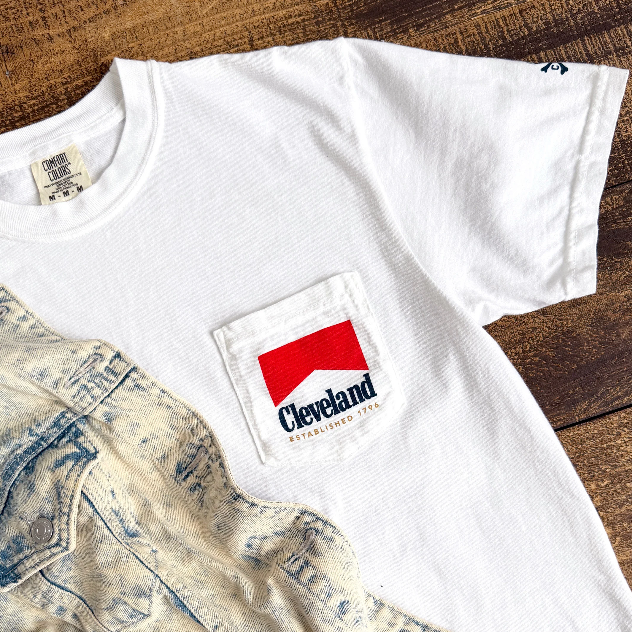 Cleveland Reds - Mens/Unisex Crew T-shirt - Image 2