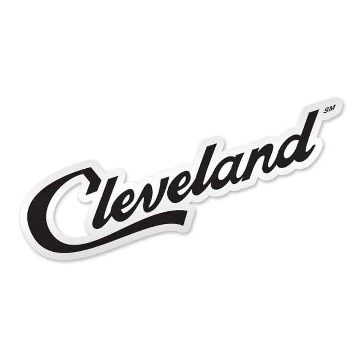 Cleveland Script Vinyl Sticker