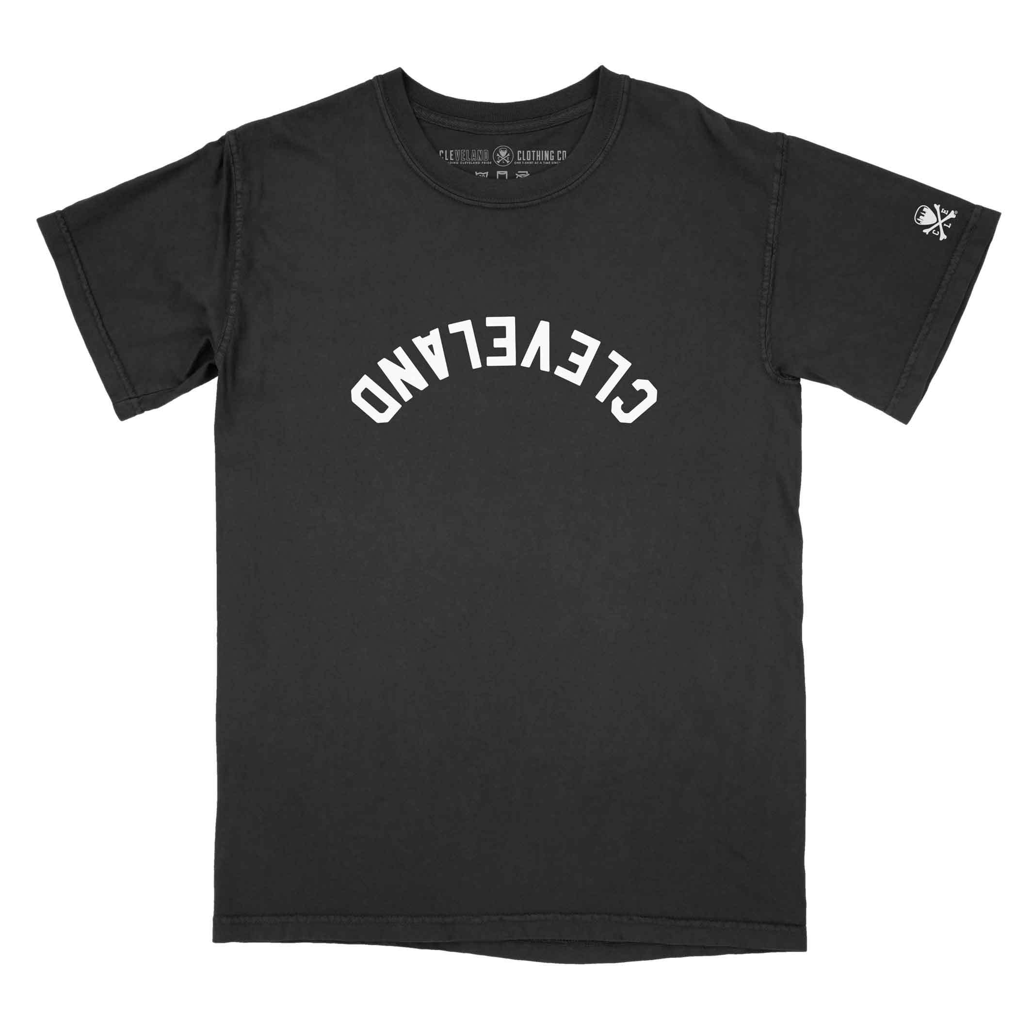 Cleveland Upside Down Arch - Mens/Unisex Crew T-shirt